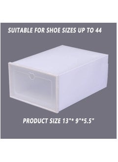 COOLBABY Shoe Box Shoe Foldable Storage Box 12 Pieces White - pzsku/ZE8F1A625BEAF9A749C6FZ/45/_/1698237364/17350007-d05a-4b5a-ba64-e3a9fa4972b6