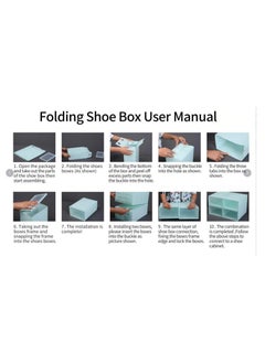 COOLBABY Shoe Box Shoe Foldable Storage Box 12 Pieces White - pzsku/ZE8F1A625BEAF9A749C6FZ/45/_/1698237479/9b2d5056-aaa5-44f9-a0cd-db6dafe51f7f