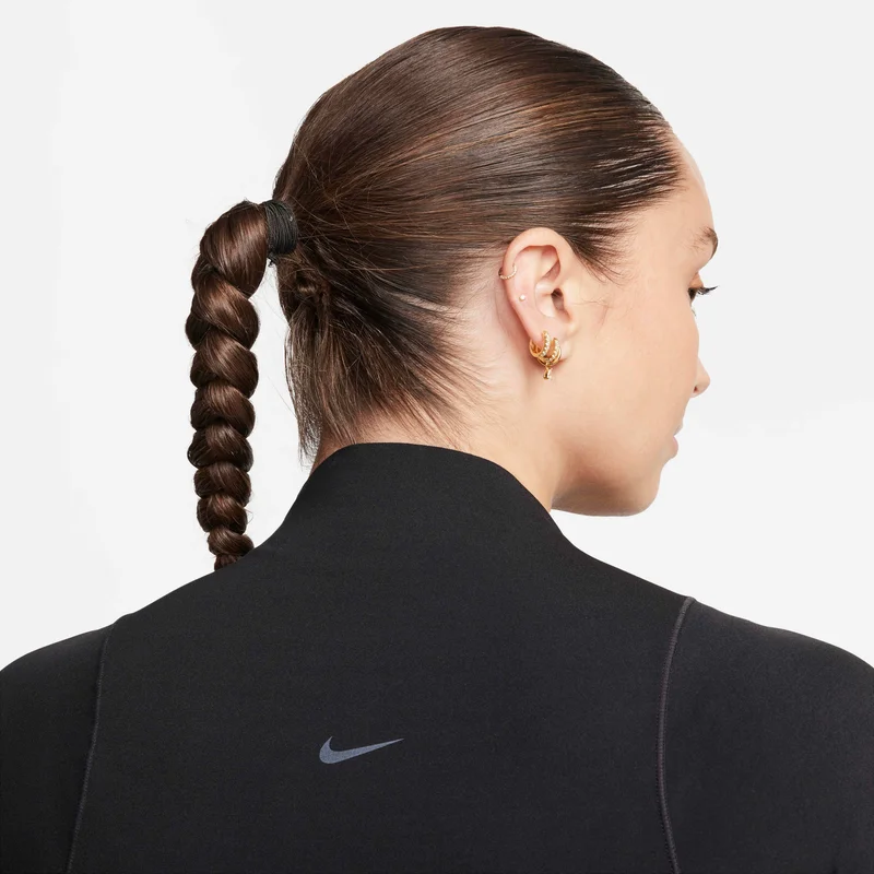 Nike Black Women's Zenvy Dri-FIT Yoga Top for Women | Best Price UAE