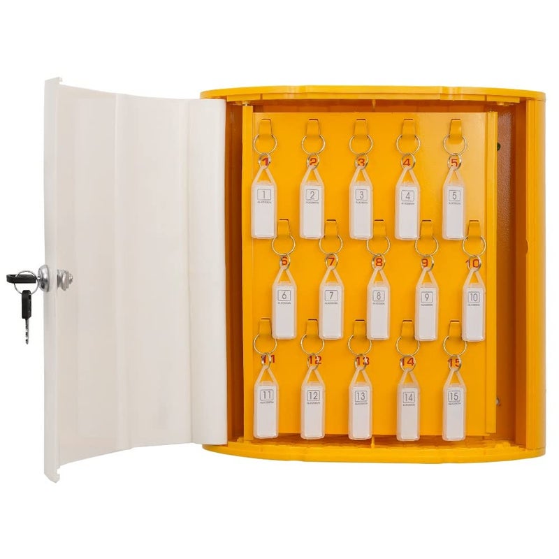 ALKOSIGN Key Storage Lockable Box with Plastic and Aluminum Frame 45 Keys - Image 4