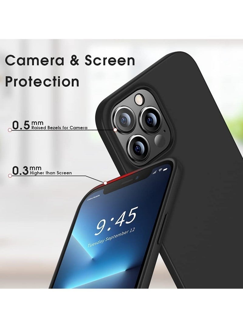 MUNTAQI iPhone 12 Pro Max Case Slim Fit Ultra-Thin [Guardian Series] Soft TPU Matte Finish Coating Phone Cases Lightweight - Image 2