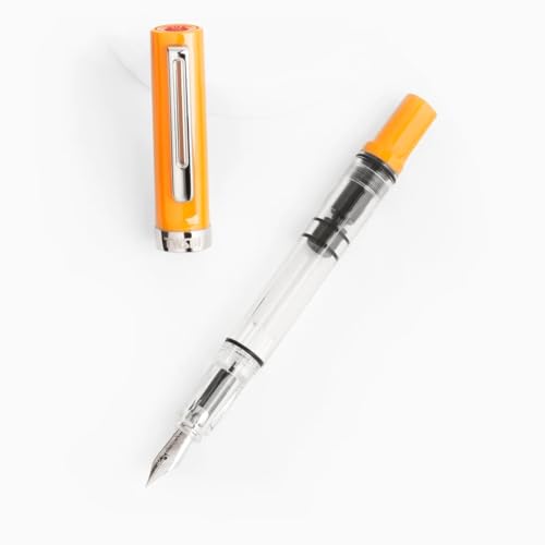 Twsbi قلم حبر TWSBI TWC10032، Eco T، سافران CT استنشاق، نقطة دقيقة F - Image 3