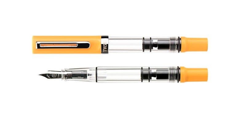 Twsbi قلم حبر TWSBI TWC10032، Eco T، سافران CT استنشاق، نقطة دقيقة F - Image 1
