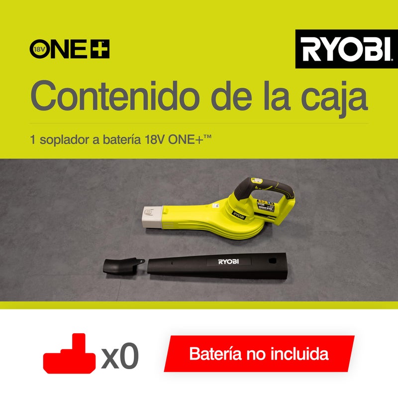 Ryobi OBL1820S 18V ONE+ Cordless Blower (Battery & Charger Excluded) - Image 3