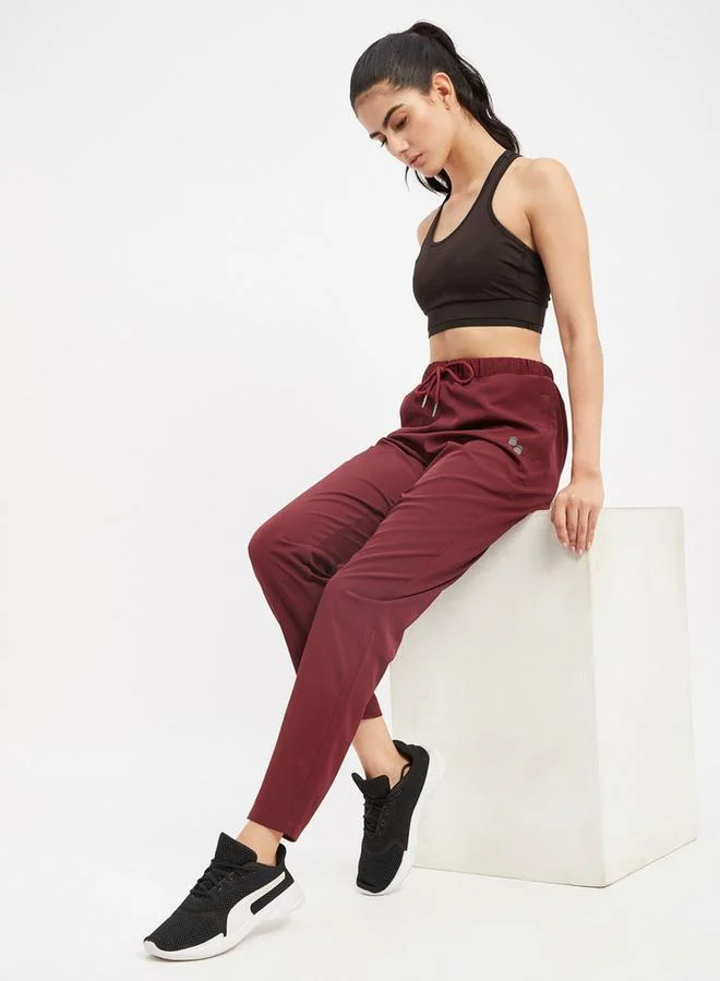 Take Two Super Comfort Solid Track Pants with Side Pocket By Lazzycat