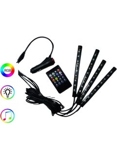 Fresh Start BMW 3 Series Compatible Sound Sensitive Underfoot LED Lighting with Remote Control  - Image 5
