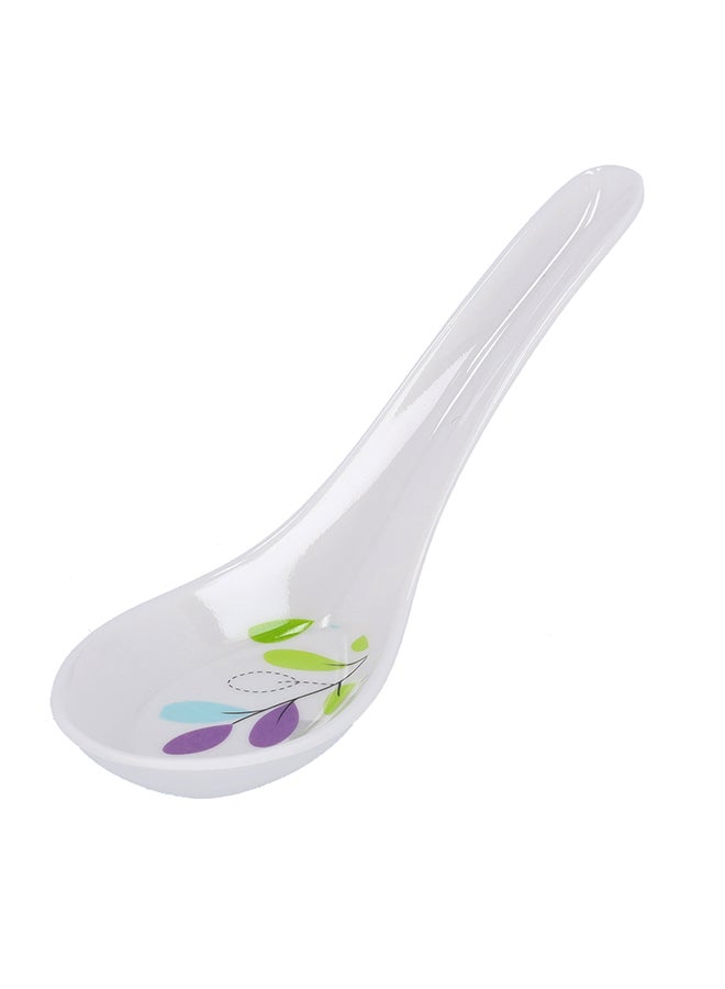 Royalford Melamine Table Spoon White/Blue/Green 14x4.4cm - Image 3