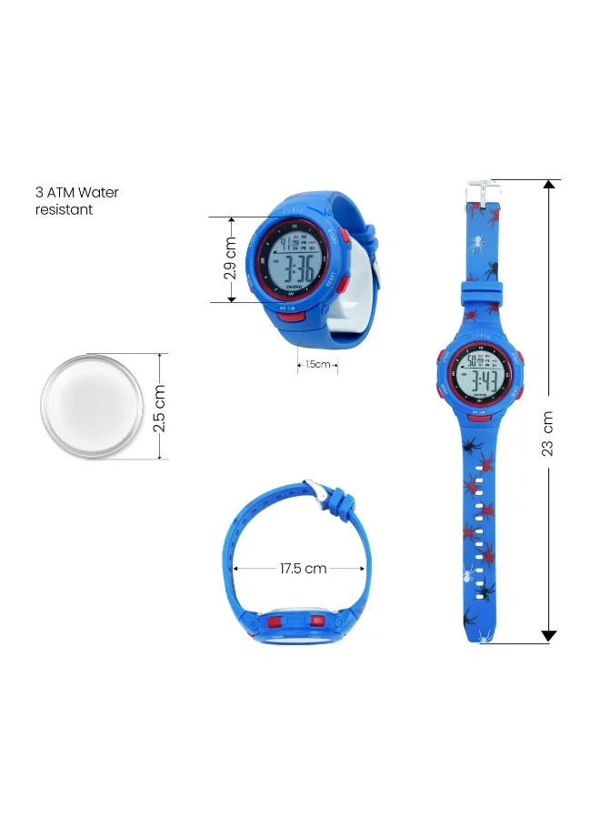 Curio  Kids's Plastic Digital Watch CU-8217LK-15 - 41 mm  | Best Price UAE