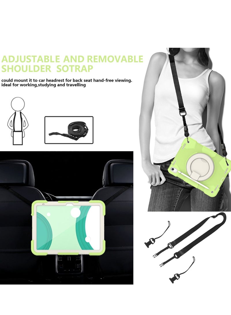 GULFLINK Rugged Heavy Duty Protective Case  for ipad 10th 10.9 inch 2022（A2757/A2777）Matcha green - Image 3