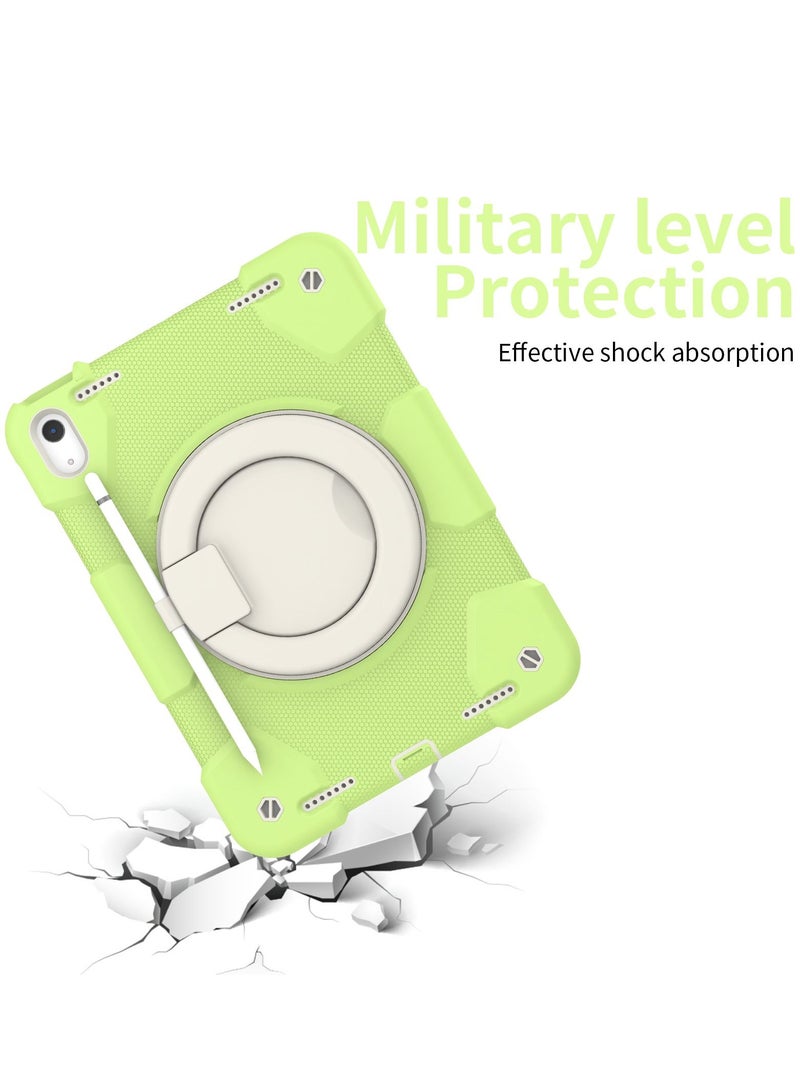 GULFLINK Rugged Heavy Duty Protective Case  for ipad 10th 10.9 inch 2022（A2757/A2777）Matcha green - Image 4