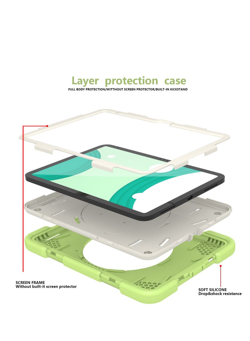 GULFLINK Rugged Heavy Duty Protective Case  for ipad 10th 10.9 inch 2022（A2757/A2777）Matcha green - Image 2