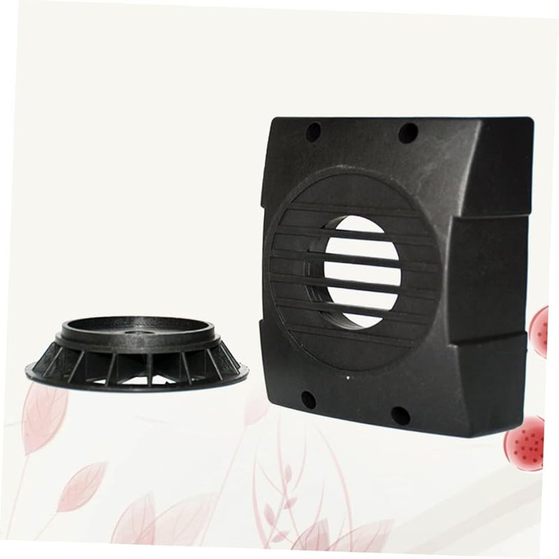 Jojofuny 2 قطعة غطاء خلفي لمحرك المغزل المبرد بالهواء، مجموعة مروحة بتصميم منخفض الضوضاء لاستبدال آلة النقش - Image 5