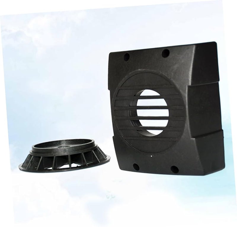 Jojofuny 2 قطعة غطاء خلفي لمحرك المغزل المبرد بالهواء، مجموعة مروحة بتصميم منخفض الضوضاء لاستبدال آلة النقش - Image 3