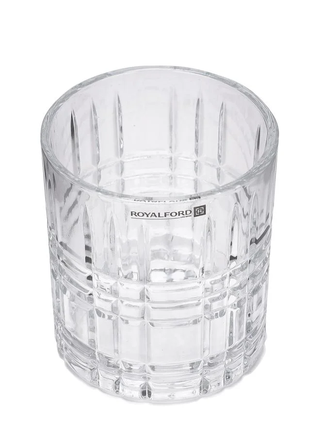 Royalford 3-Piece Transparent Glass Tumbler Set 320ml 10.8oz