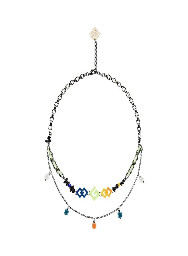 HOYOVERSE GENSHIN IMPACT Kinich Impression Series Two-Layer Short Necklace - Image 1