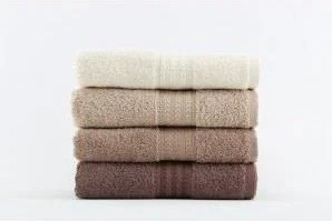 Nishev Rainbow 4 Piece 50X90 Towel Set Brown