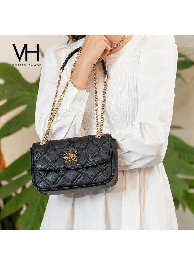 Vanessa Hogan Vh حقيبة يد نسائية، سلسلة Yiran Soft Pack، حقيبة Helios Crossbody، حقيبة كتف تحت الإبط بسلسلة نمط الماس - Image 3