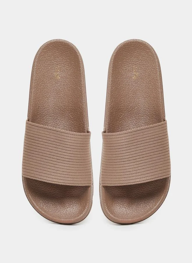 Styli Styli Textured Slip On Flip Flop
