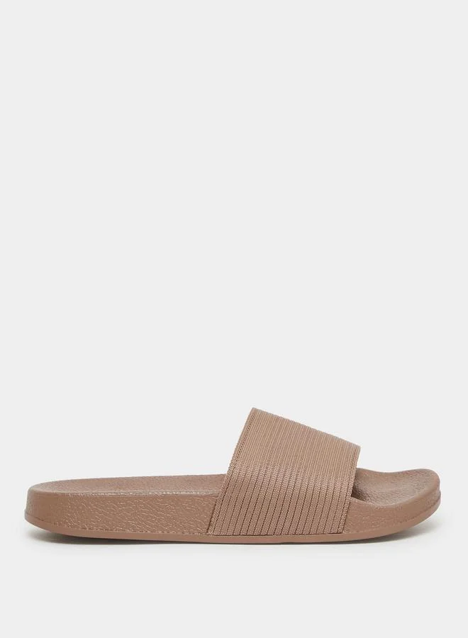 ستايلي Styli Textured Slip On Flip Flop