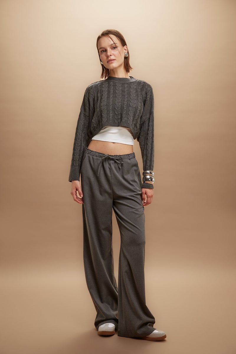 DeFacto Woman Wide Leg Trousers - Image 1