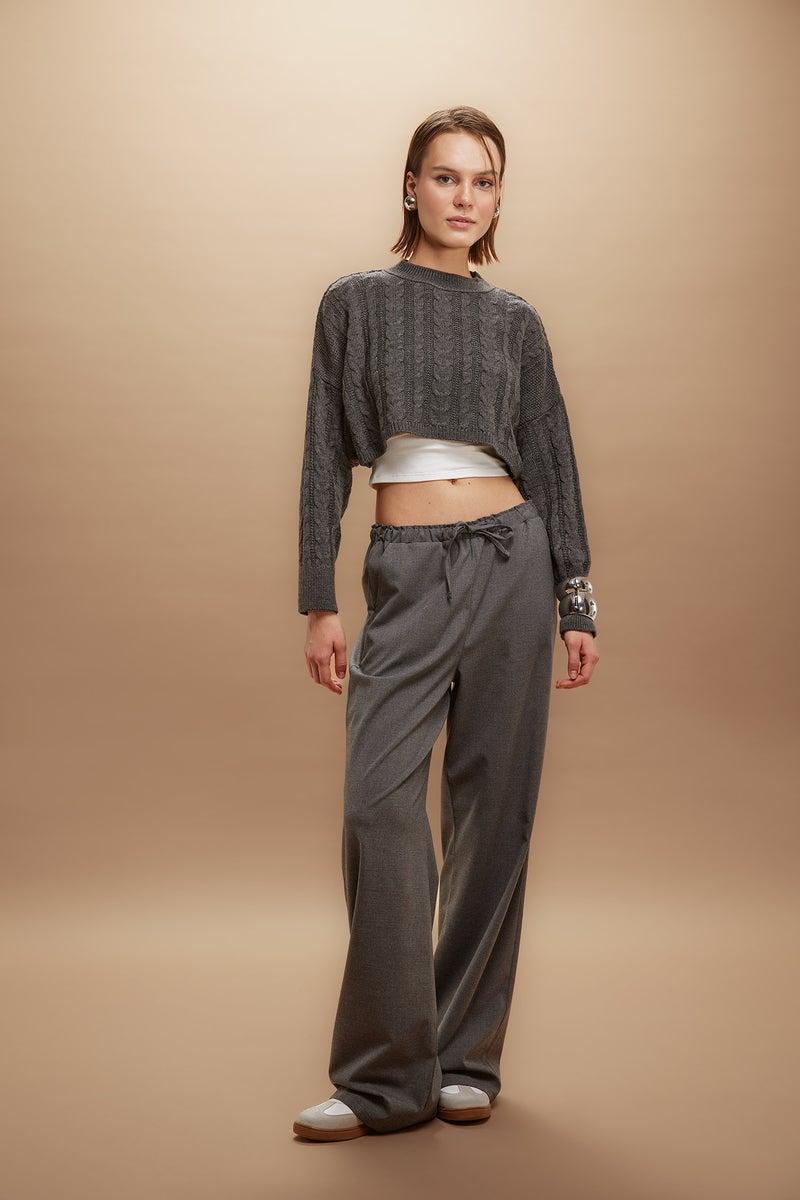 DeFacto Woman Wide Leg Trousers - Image 2