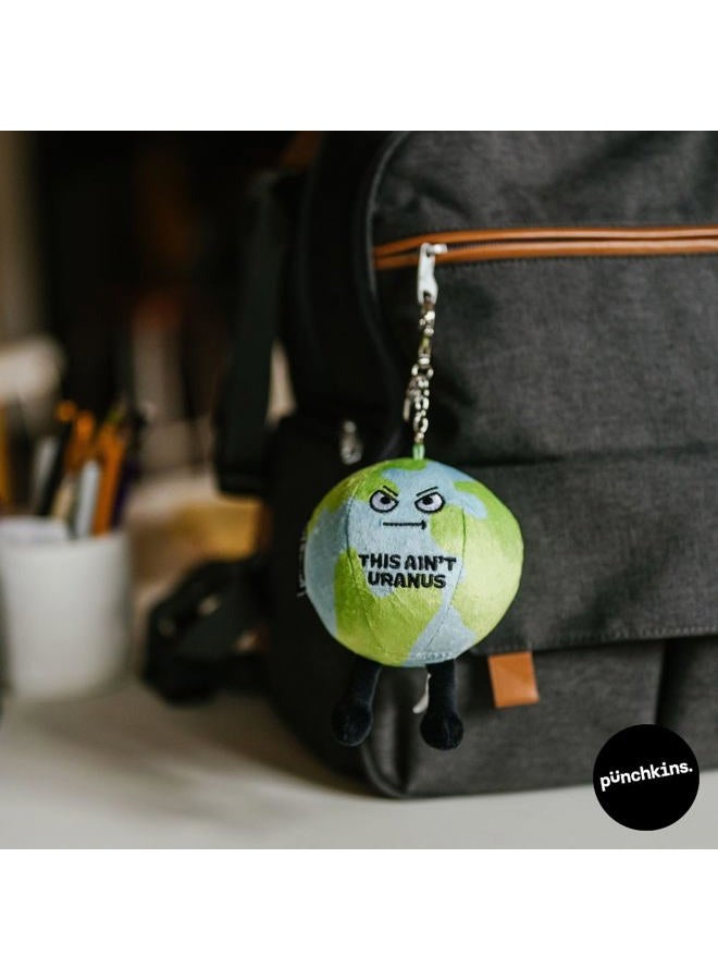 Punchkins Bag Keychains, Plush Accessory and Hanging Decoration for Purse, Handbag, Backpack, Funny Meme Gift, Earth Uranus, 3 - Image 5