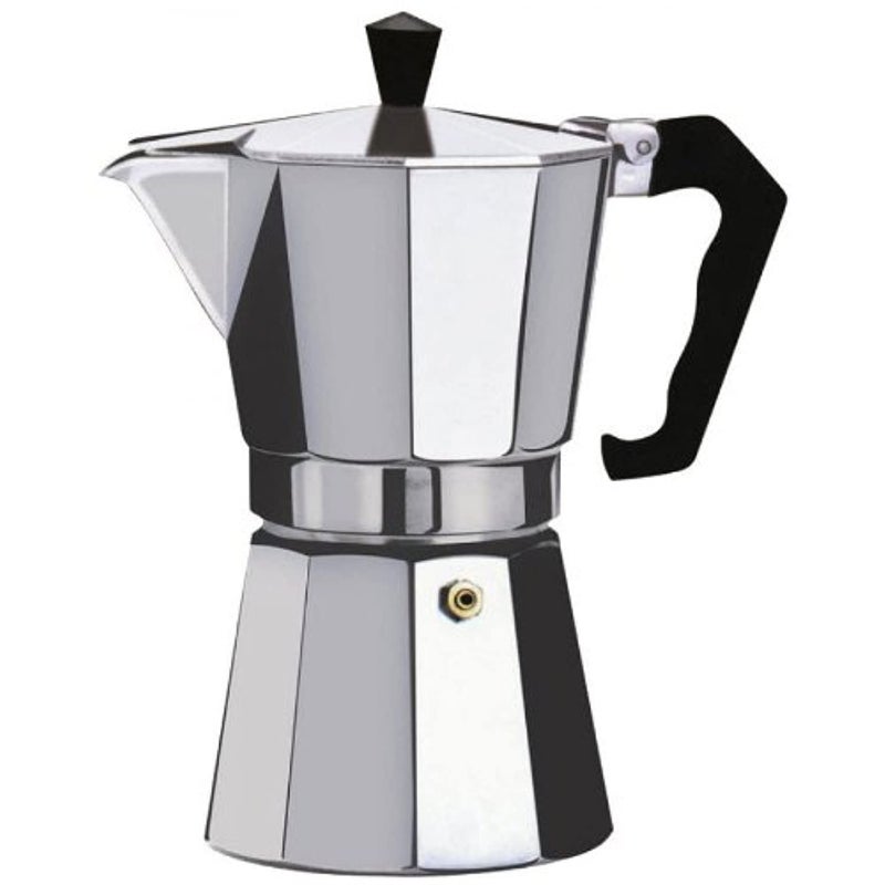 Kabalo 350ml (6-cup) Espresso Stove Top Coffee Maker - Continental Moka Percolator Pot Aluminium - Image 1