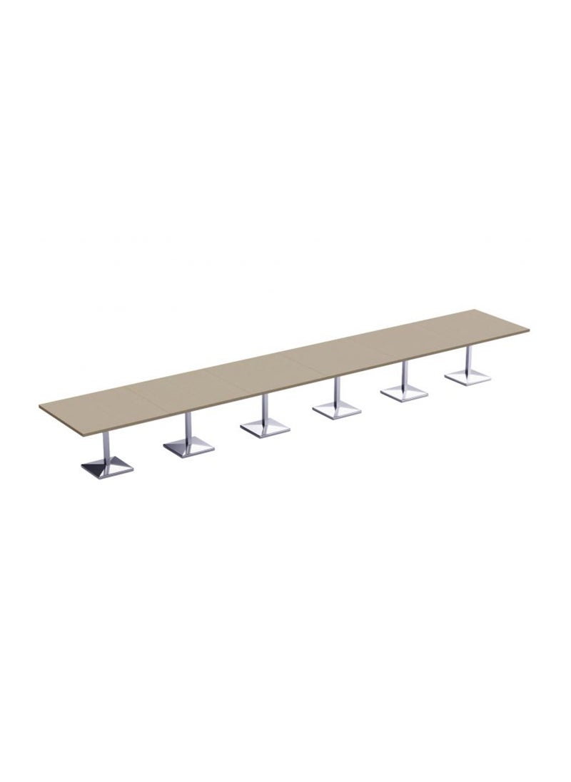 Mahmayi - Mahmayi Ristoran 500PE-720 24 Seater Square Modular Pantry Table Linen - Image 1