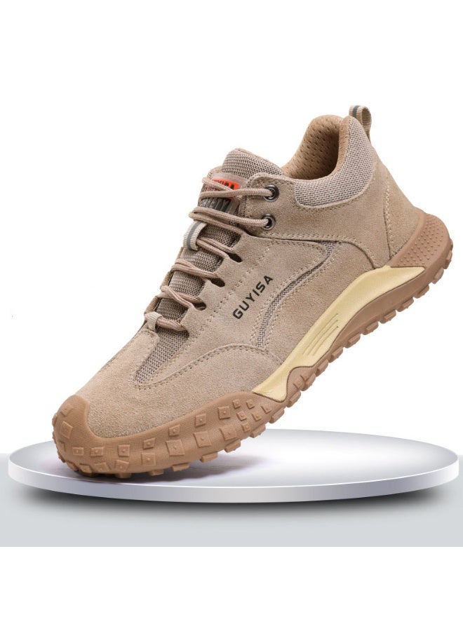 GUYISA Safety Shoes Men For Work Steel Toe Puncture Protection Comfortable Soft Casual Style Wearproof Non Silp - Image 1