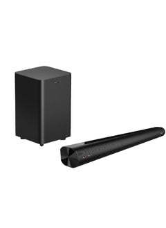 Aztech AZTECH 2.1CH Soundbar with wired Subwoofer 120W - Premium Sound Experience with Rich Bass with Bluetooth 5.3, 3EQ Modes, HDMI(ARC), Optical, AUX, USB, Dedicated DSP and Remote Controller | AZTECH 201  - Image 1