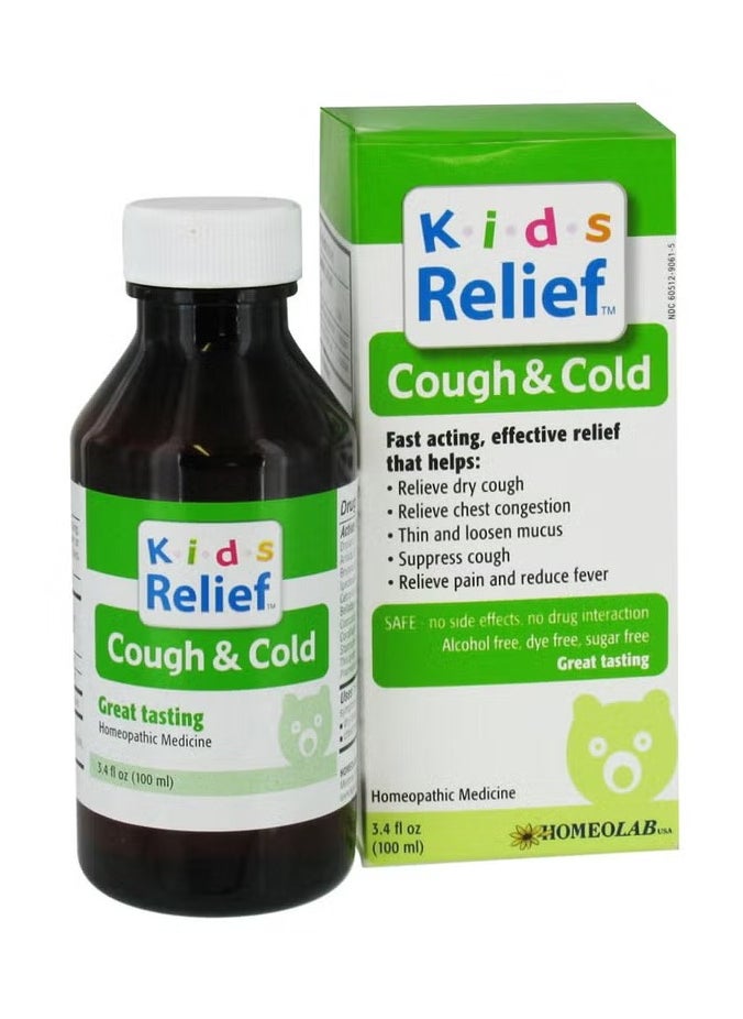 Kids 0-9 - Cough and Cold Syrup 100ml - Image 1