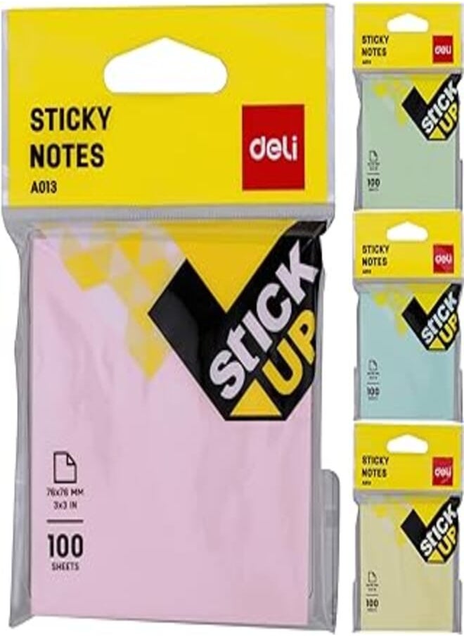 Deli Stick up Sticky Notes/Index Tab A01302 - مجموعة متنوعة - pzsku/ZE8F32A974A90E304A3DDZ/45/_/1720390315/1a14c407-f708-40dc-b91b-048d4290c64c