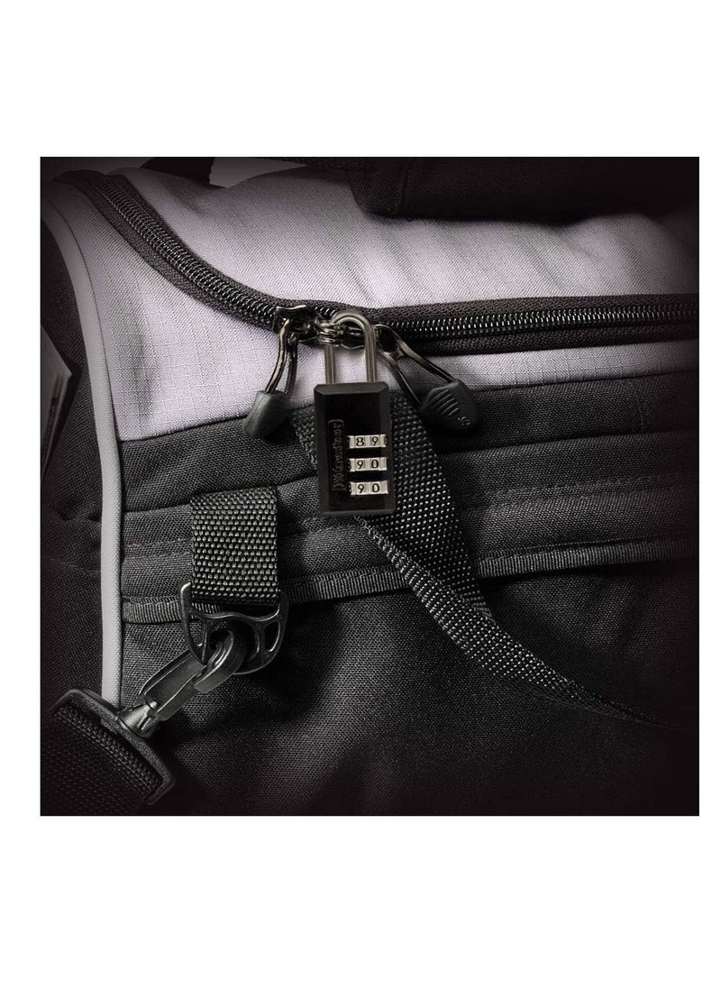 Master Lock Lock 646D Set Your Own Combination Luggage Lock 13/16 in. Wide with 11/16 in. Long Shackle, Black  - Image 3