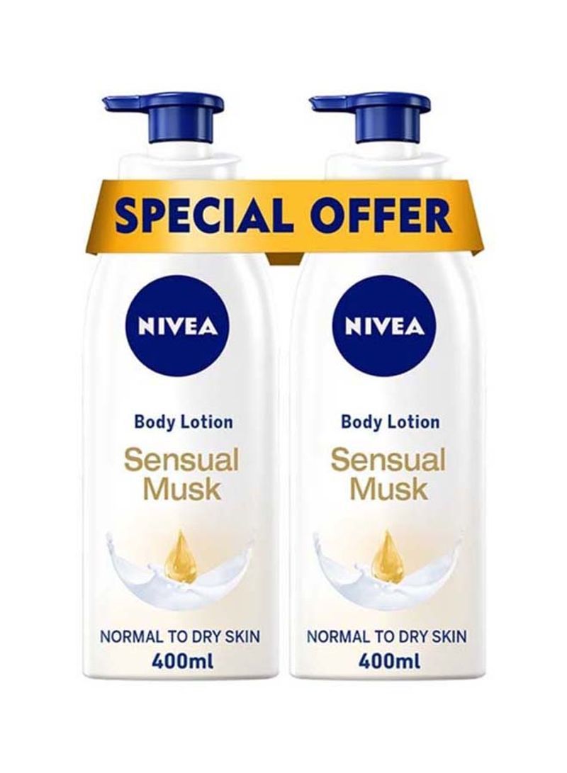 Nivea Pack Of 2 Sensual Musk Body Lotion