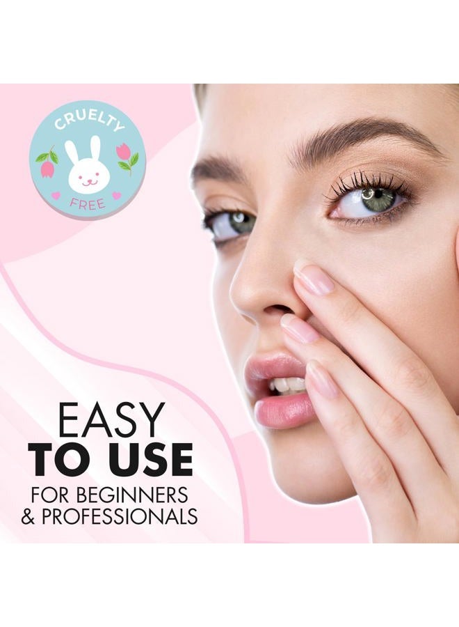 BLOOMORA BLK7 Eyelash Lamination Kit Complete Kit for Eyebrow Lamination Kit 2 in 1 Solution for Eyebrows at Home, 6-8 Weeks Lasting, 15 Applications, DIY Lash Lift - BLK7 - Image 5