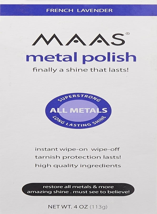 MAAS 91401 Metal Polish 4 Ounce, Pack of 1 - Image 3