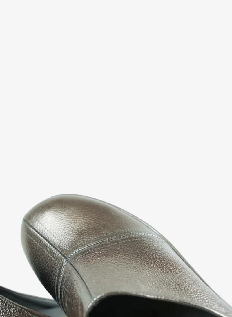Zayna Pewter 092-3180 Zayna Ladies Casual Slides 2418-30 Pewter for Women | Best Price UAE