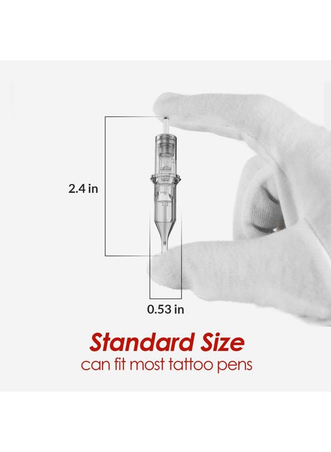 Wormhole Tattoo إبر خرطوشة، إبر وشم 5RL 20 قطعة إبر خرطوشة وشم قابلة للتصرف، إبر دائرية لآلة الوشم، مستلزمات الوشم 1205RL - Image 3