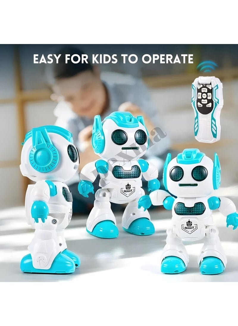 Apexma - Remote Control Disc Throwing Robot with Sound - Fun Musical Disc Throwing Robot - Image 1