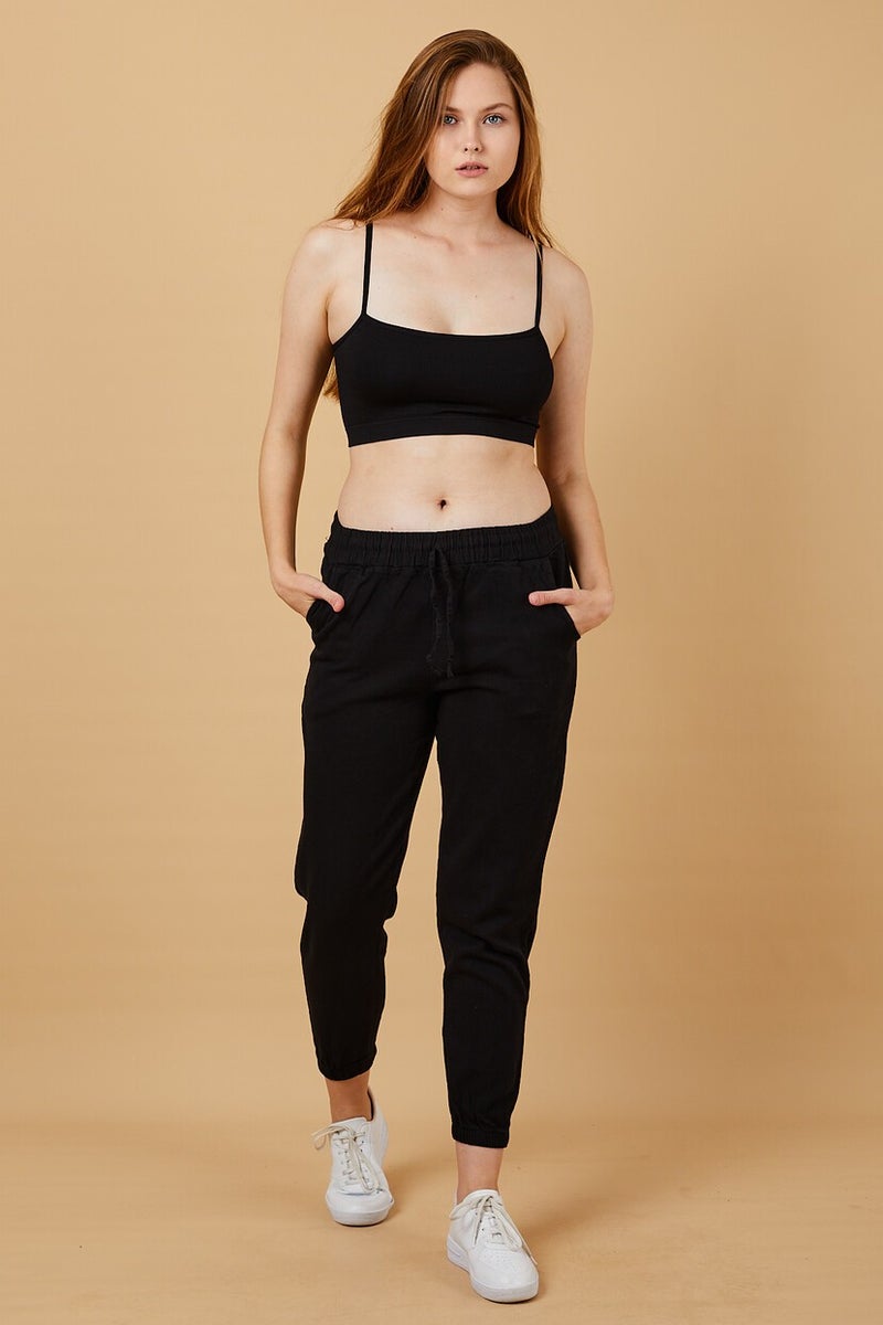 Twenty3 Women's Elastic Waist and Leg Sweatpants  - Image 1