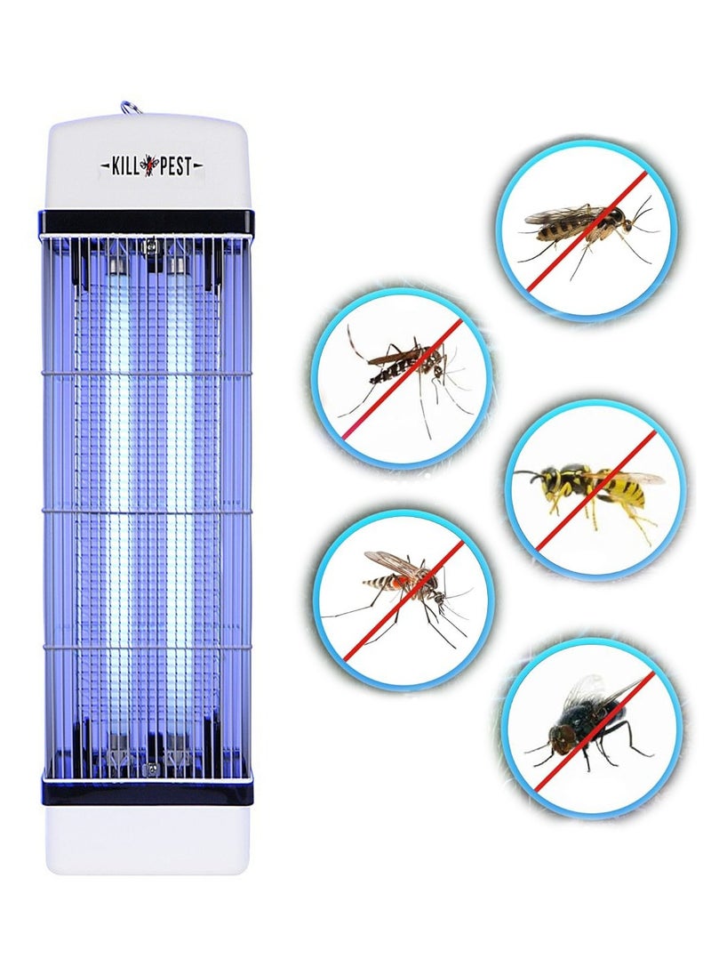 Laravel - Bug Zapper with 2 Light Bulbs, Flying Insects Killer with 2*10W UV Light & 3800V Electric Shoc,Mosquitos & Flys Trap-Indoor & Outdoor Use, Eliminate Flying Insects  50*20*12.5cm - Image 1