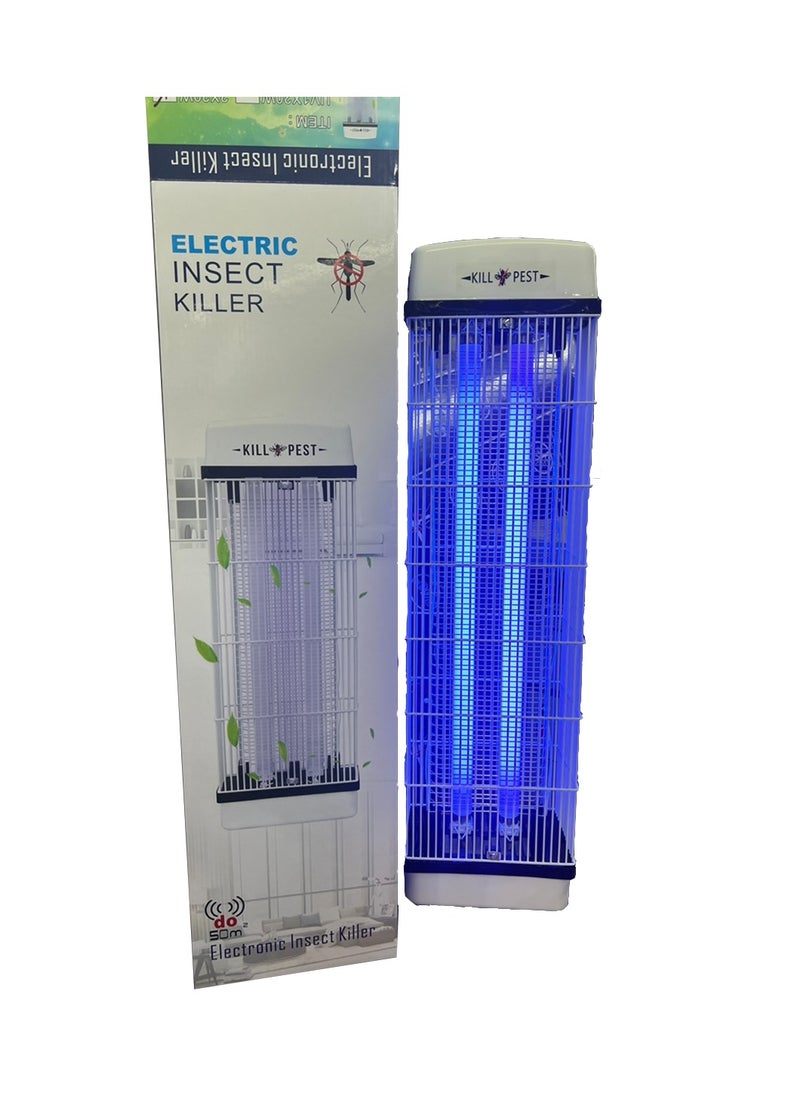 Laravel - Bug Zapper with 2 Light Bulbs, Flying Insects Killer with 2*10W UV Light & 3800V Electric Shoc,Mosquitos & Flys Trap-Indoor & Outdoor Use, Eliminate Flying Insects  50*20*12.5cm - Image 1
