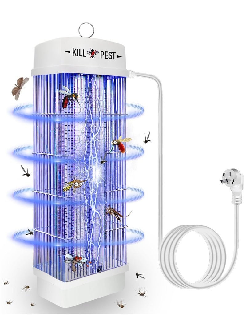 Laravel Bug Zapper with 2 Light Bulbs, Flying Insects Killer with 2*10W UV Light & 3800V Electric Shoc,Mosquitos & Flys Trap-Indoor & Outdoor Use, Eliminate Flying Insects  50*20*12.5cm  - Image 1