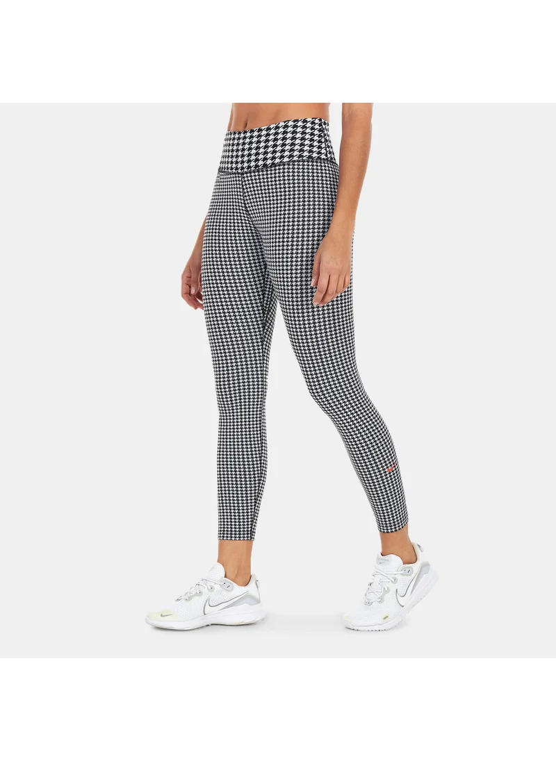 Nike Women's Dri-FIT One Icon Clash 7/8 Printed Leggings