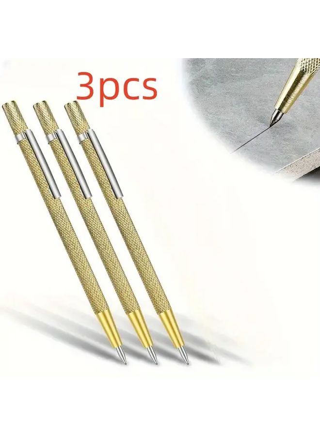 3pcs Tungsten Steel Alloy Marking Pen for Ceramic Glass Metal Marble - Image 1