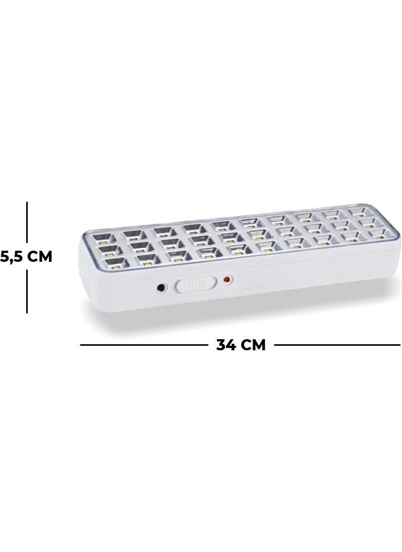 Helios Opto 4W 32 LEDs Rechargeable Lithium Battery White Searchlight Hs 5205  - Image 2