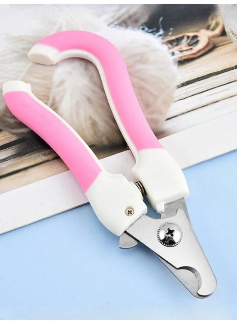 مقص أظافر للقطط والكلاب مع مبرد – قصّافة آمنة ودقيقة للحيوانات الأليفة – تصميم مريح بمقبض مانع للانزلاق - Image 2