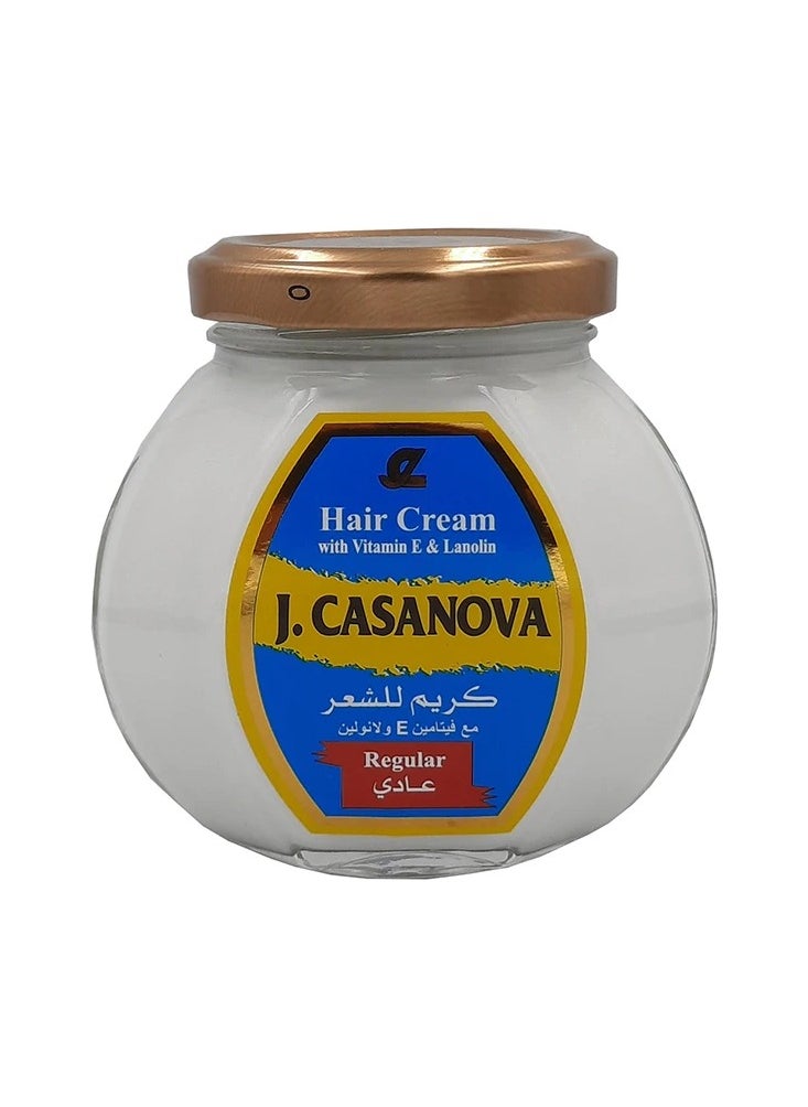 J.CASANOVA PARIS J.Casanova Hair Cream With Vitamine E& Lanoline Regular 150GM  - Image 2