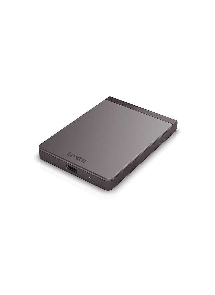 Lexar 1TB SL200 Portable SSD, Read/Write Speeds of up to 550 MB/s, USB-C, External Solid State Drive (LSL200X001T-RNNNG)