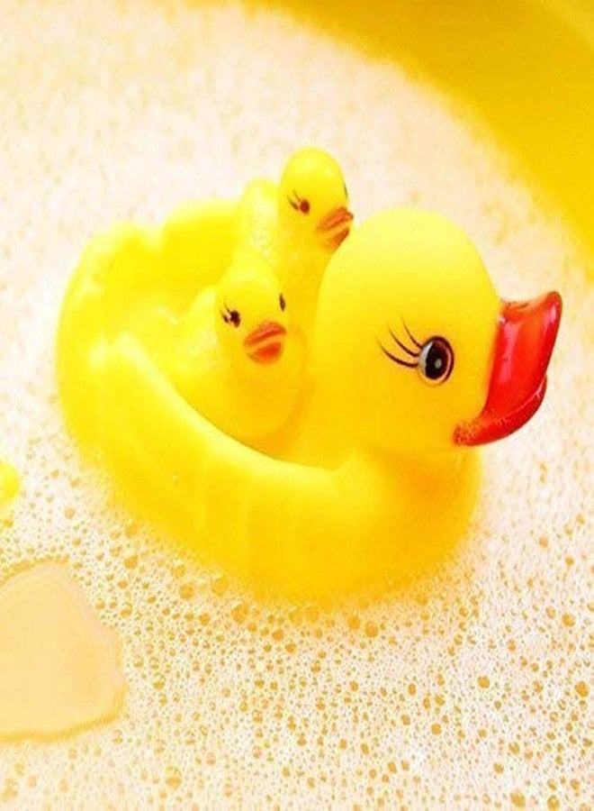 KINTIN Gopinath Shopee Chu Chu Duck Family Bath Toys Non-Toxic Rubber Squeezy Bathtub Toys for Baby, Toddlers, Infants - Image 4
